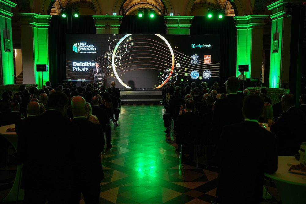 Best Managed Company award ceremony