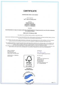 FSC Certificate 2024